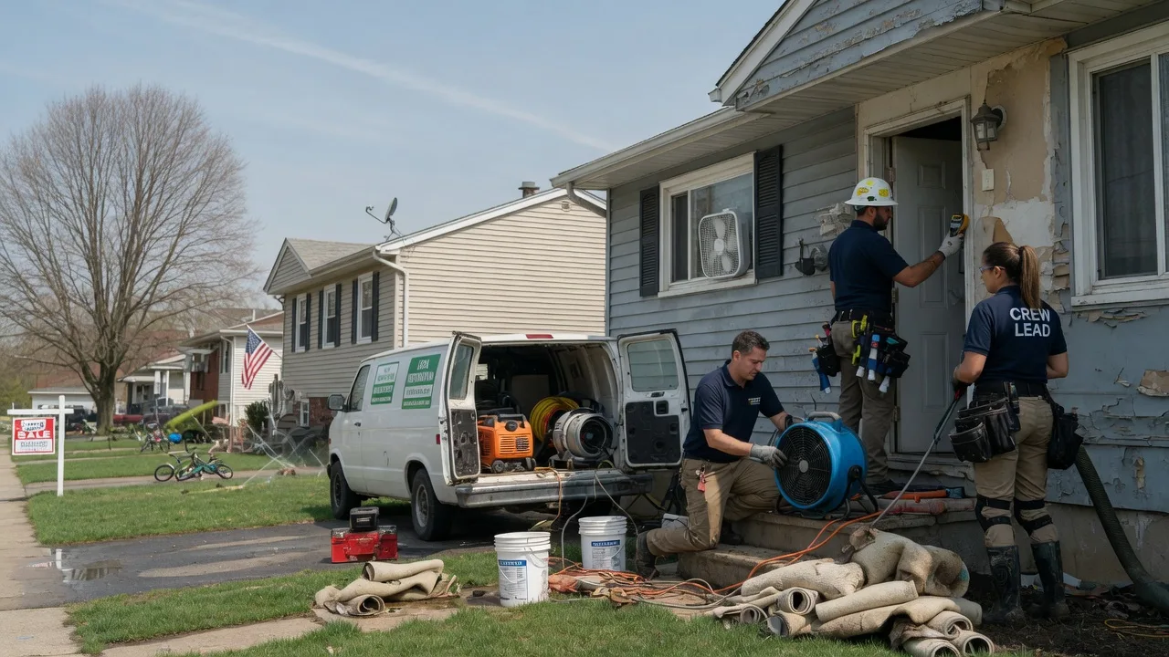 Flood Cleanup in Hasbrouck Heights, NJ near me
